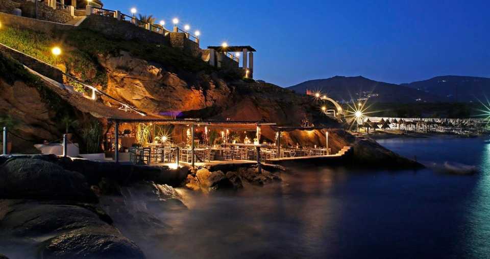 restaurante Spilia Sea Side em Mykonos 2