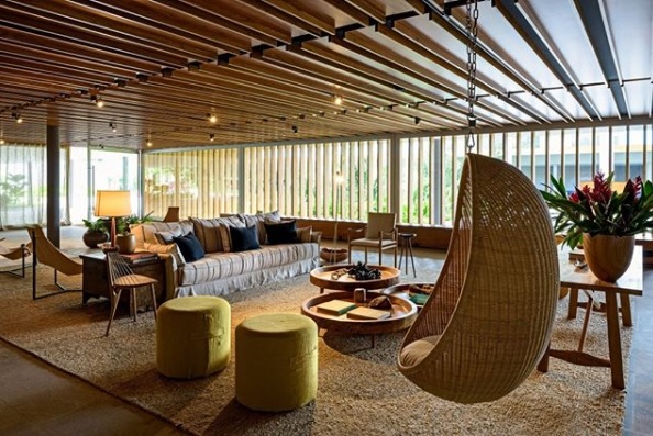 Lobby do hotel Fasano