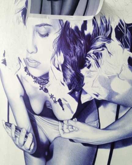 Arte com uma caneta Bic 3