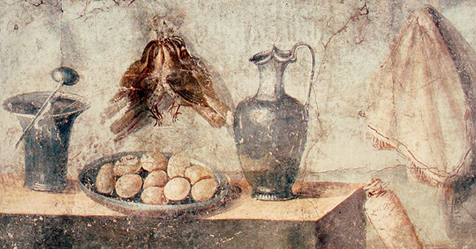 como eram as refeições no Império Romano